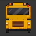 Modern Bus 3d model