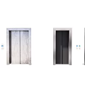 Modern Elevator Door Designs With Metallic And Dark Finishes And Control Panels