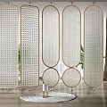 Modern partition 3d model