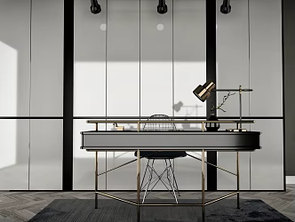 desk model 3d model