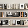 Book Combination 3d model
