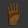 Brown Leather Gloves For Daily Use With Comfortable Fit And Durable Material