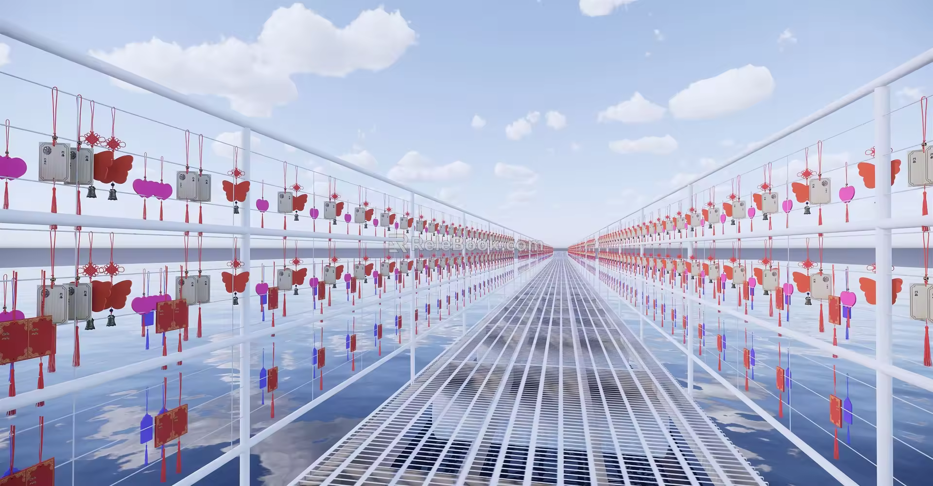 The Modern Bridge 3d model