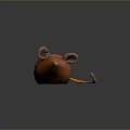 Mouse Wizard Mouse Warlock Cartoon Mouse Animation Mouse Animation Mouse Cartoon Character Cartoon Animal 3d model