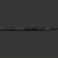 Modern Tactical Weapon Featuring Sleek Black Finish And Advanced Scope Design