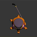 Cuttlefish Squid Cuttlefish Squid Octopus Beads Squid Octopus Heart-fin Whip Squid 3d model