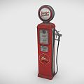 Industrial LOFT refueling machine gas station refueling pump 3d model