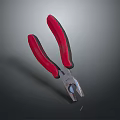 Red And Black Handle Pliers As Essential Hand Tool For Repair Work