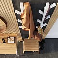 Modern Hangers 3d model