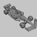Ferrari Formula 1 Car With Red Background Shell Logo Streamlined Body And Black Rear Wing