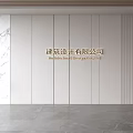 Modern Front Desk Background Wall Simple Background Wall Front Desk Reception Area Background Wall Company Front Desk Background Wall 3d model