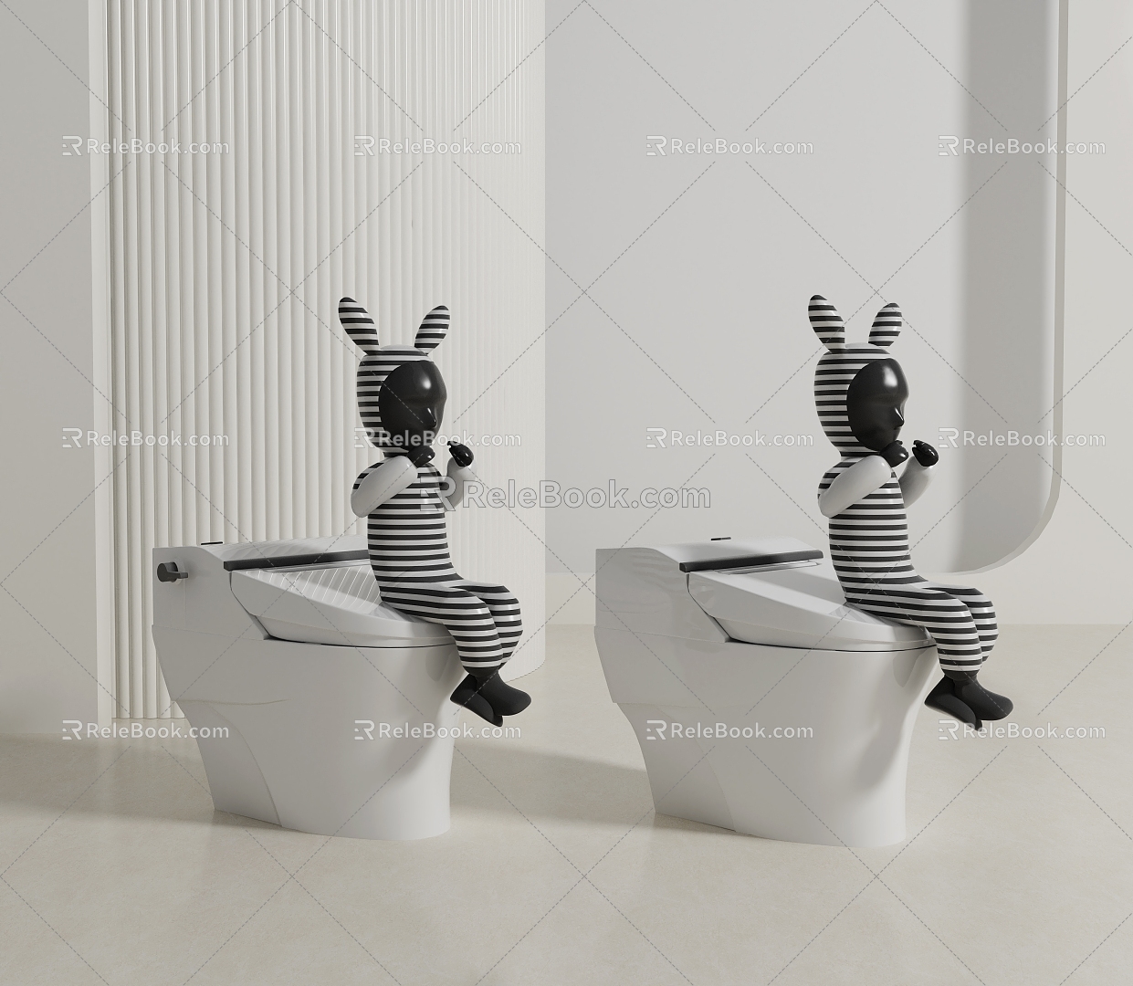 Toilet 3d model