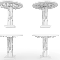 Modern Column 3d model
