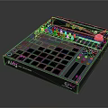 Modern Sci-Fi Device Sci-Fi Panel Sci-Fi Instrument Sci-Fi Controller 3d model
