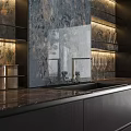 Italian Simple Sideboard 3d model
