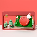 Santa Claus Camera Kids Camera 3d model