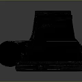 Infrared Steiner DBALPL Laser Pistol Light Source Firearm Sight Firearm Device 3d model