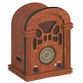 retro clock retro clock retro vertical clock retro wall clock 3d model