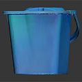 Modern Mop Bucket Mop Bucket Mop Automatic Drying Mop Bucket Mop Bucket Mobile Mop Drying Bucket Mop 3d model