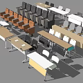 Diverse Conference Tables With Matching Chairs In Various Styles And Colors