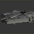 modern spaceship spaceship spaceship 3d model