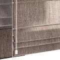 Venetian Blinds In Various Textured Fabrics With Neutral Gray And Brown Tones