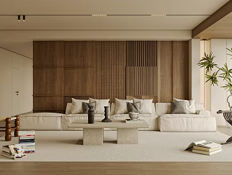 The Silent Living Room 3d model