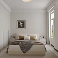 Modern Dining and Living Room Interior With Chandelier Sofa And Artwork