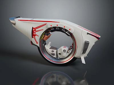 Jet Motorcycle Sci-Fi Motorcycle Concept Motorcycle Flying Car Space Flying Car Space Motorcycle 3d model