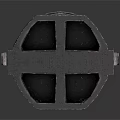 Mechanical Equipment With Black Compartment Structure And Metal Parts