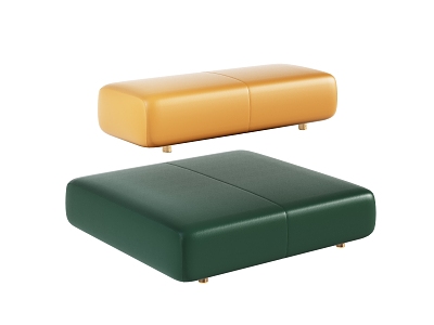 Simple sofa stool model