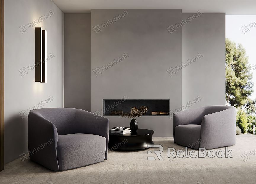 Modern Casual Sofa Combination Single Sofa model