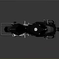 Black Sport Motorcycle With Aerodynamic Body Sleek Design And High Performance Features