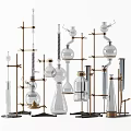 Modern Flask Laboratory Equipment Flask 3d model