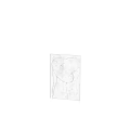 Minimalist Abstract Painting With Flowing Lines Soft Shapes And Light Tones