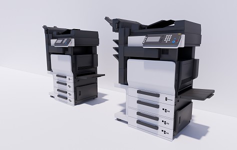 Modern Printer Copier 3d model