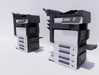 Modern Printer Copier 3d model