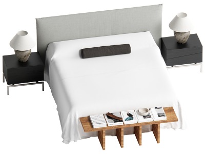 Silent Wind Double Bed model