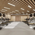 Modern Gym 3d model