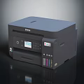 EPSON Multifunction Printer with Color Ink Cartridges Control Panel and LCD