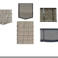 Various Stylish Roman Blinds With Different Colors Patterns And Designs For Windows