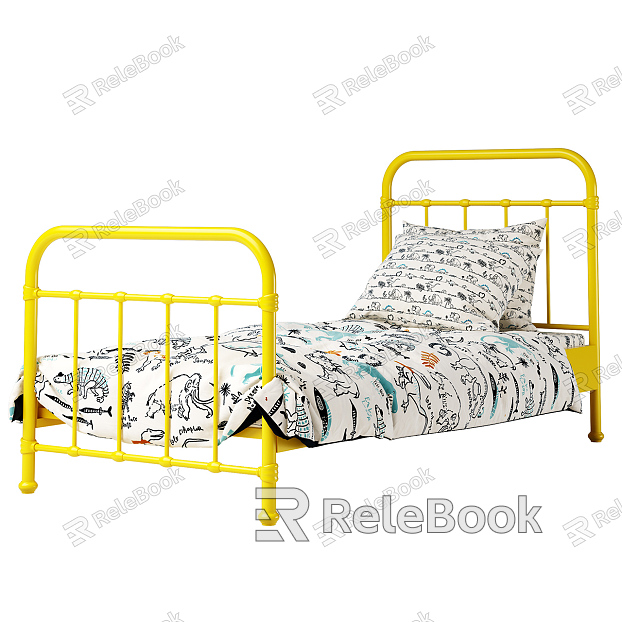 Modern Single Bed model