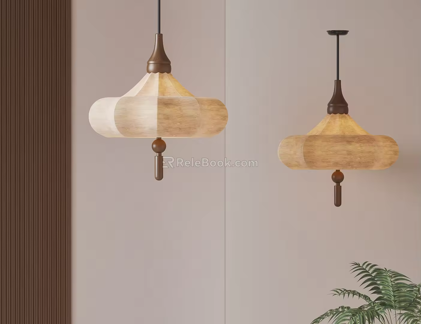 Ancient style-Silent wind chandelier 3d model