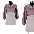 Modern Model Clothing Model 3d model