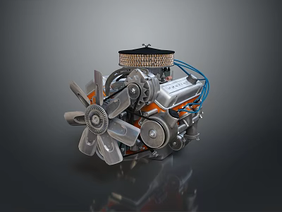 Durable Car Tire With Advanced Tread Pattern And High Quality Rubber Material 3d model