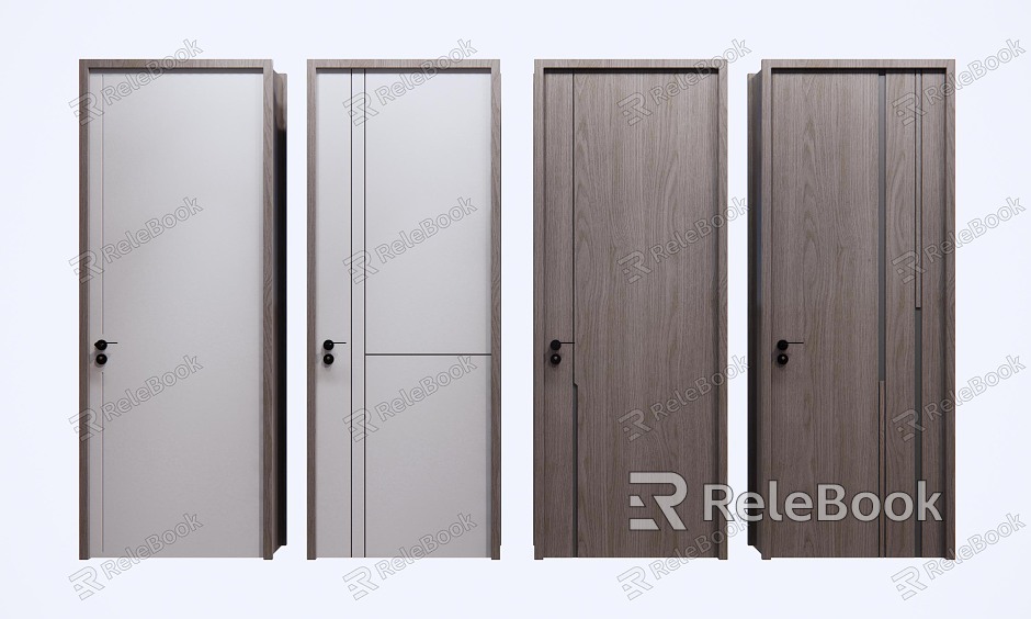 Modern swing door model