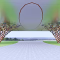 Component Column Parametric Special-shaped Column Grid Column 3d model