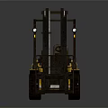 Yellow Heavy Duty Industrial Forklift For Warehouse Material Handling Operations