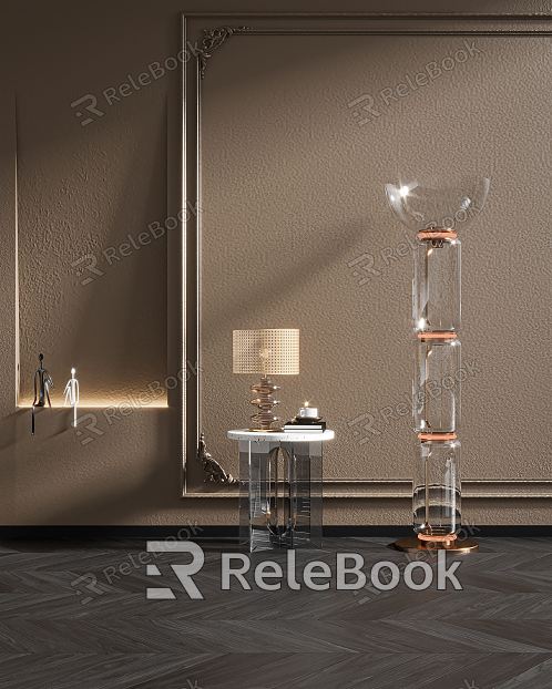 Modern lighting combination floor lamp model