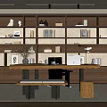 Quiet Study Middle Ancient Study 3d model